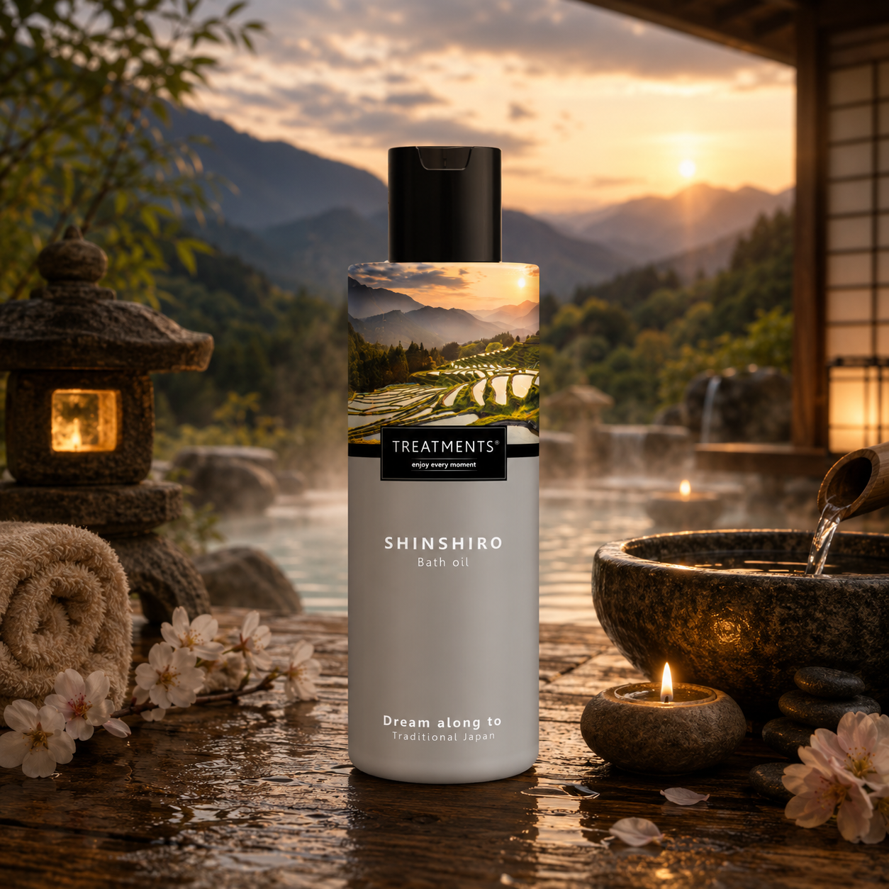 Sample Sale: Bath Oil - Shinshiro - 150 ml