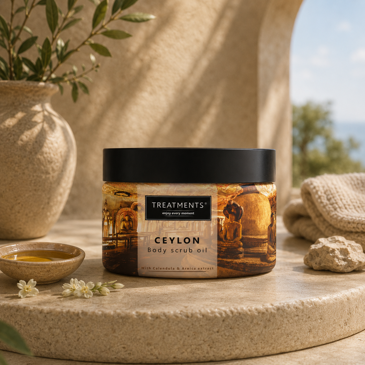 Treatments® - Body Scrub Oil - Ceylon - 500 gram