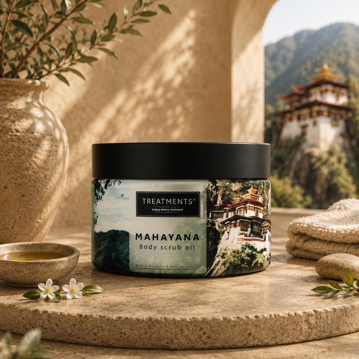 Treatments® - Body Scrub Oil - Mahayana - 500 gram