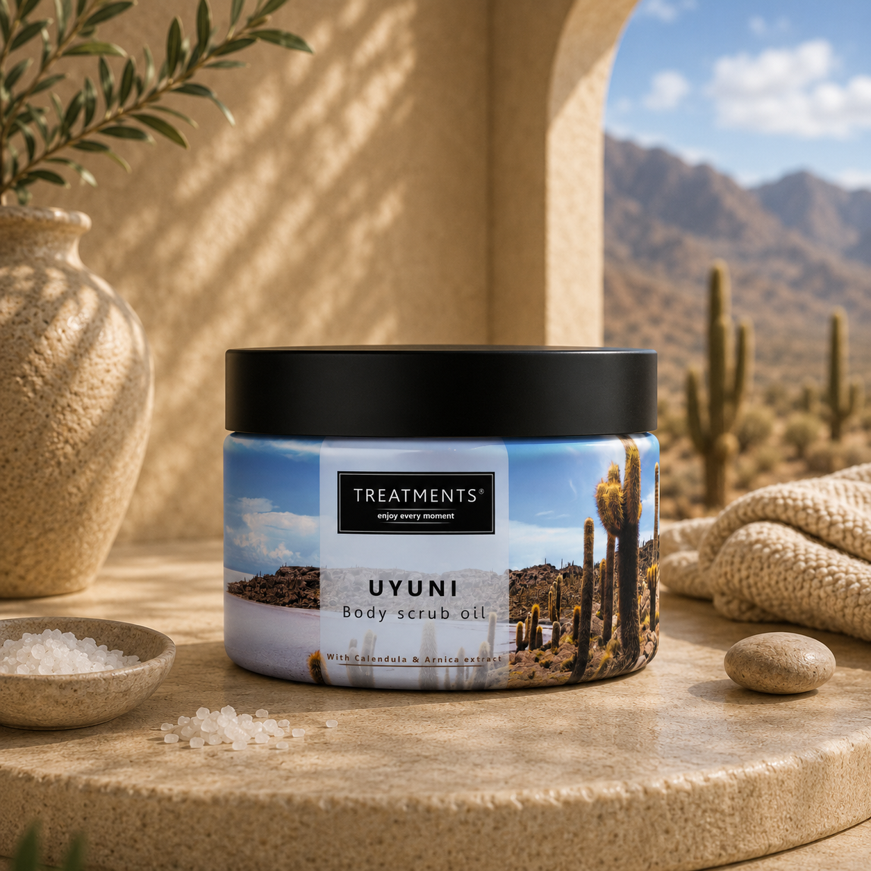 Treatments® - Body Scrub Oil - Uyuni - 500 gram