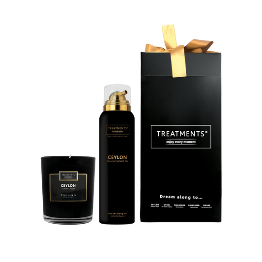 Treatments® - Giftbox Shower Foam & Candle - Ceylon
