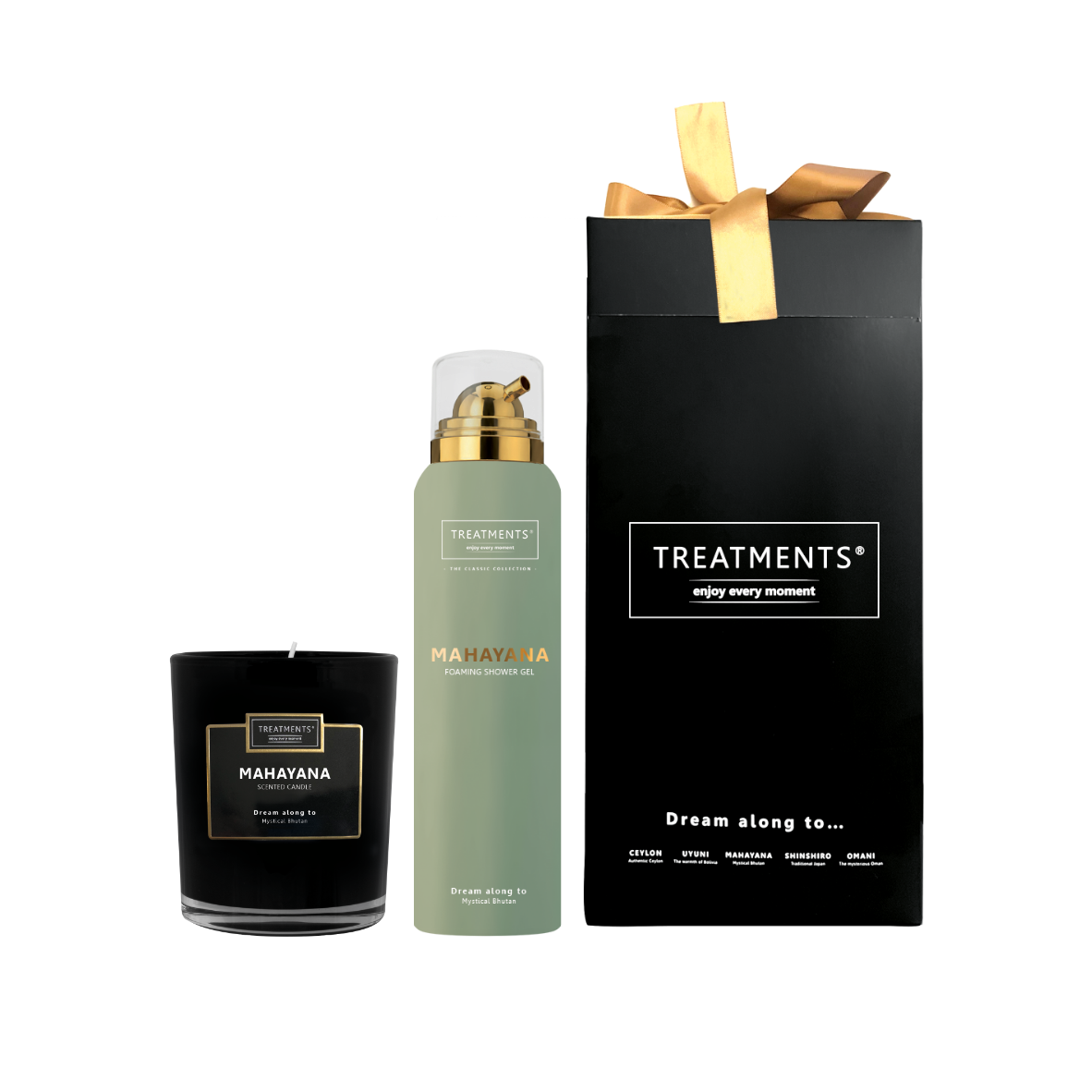 Treatments® - Giftbox Shower Foam & Candle - Mahayana