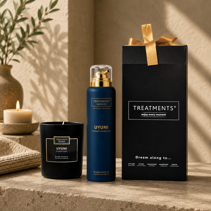Treatments® - Giftbox Shower Foam & Candle - Uyuni