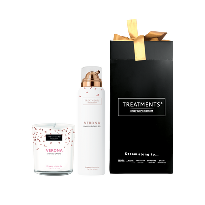 Treatments® - Giftbox Shower Foam & Candle - Verona
