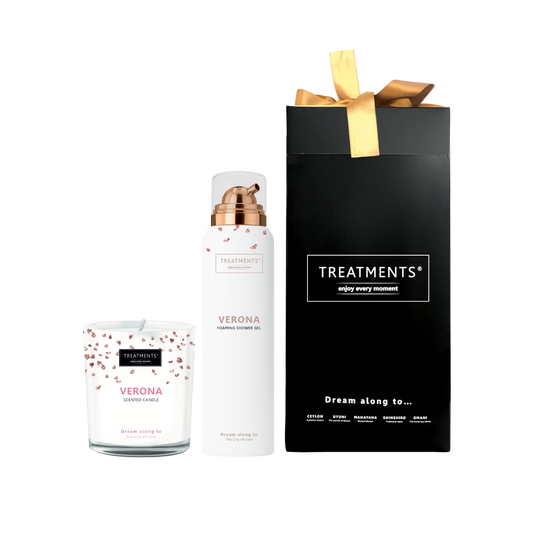 Treatments® - Giftbox Shower Foam & Candle - Verona