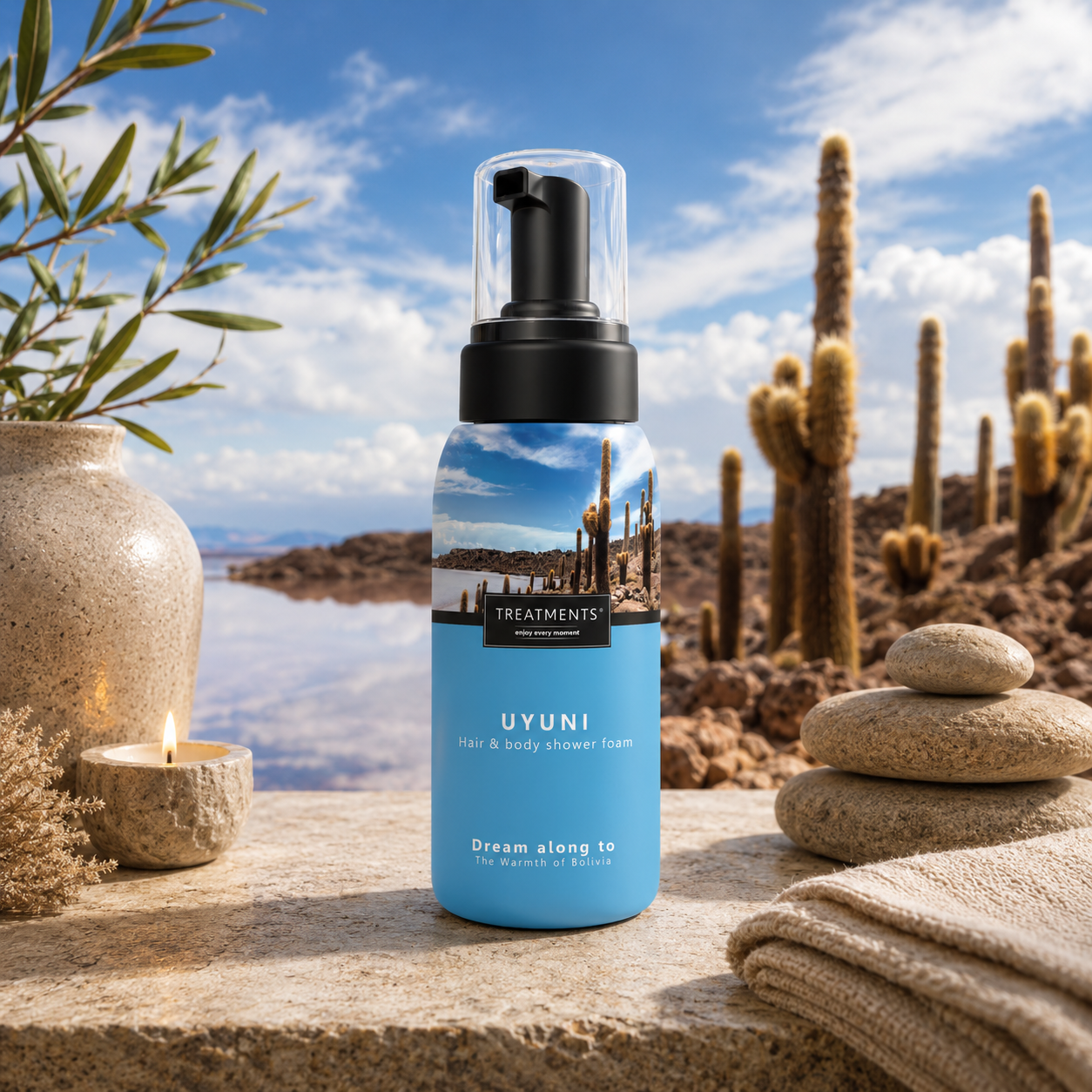 Treatments® - Hair & Body Shower Foam - Uyuni - 250 ml