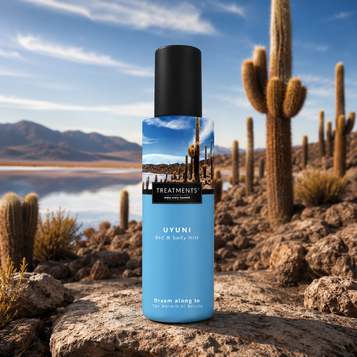 Treatments® - Bed & Body Mist - Uyuni - 150 ml + GRATIS Pestemal