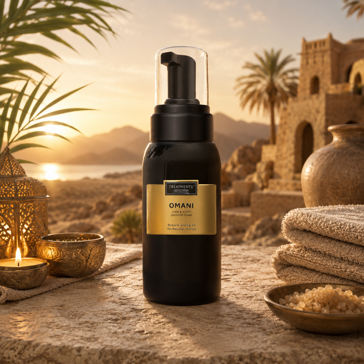 Treatments® - Hair & Body Shower Foam - Omani - 250 ml