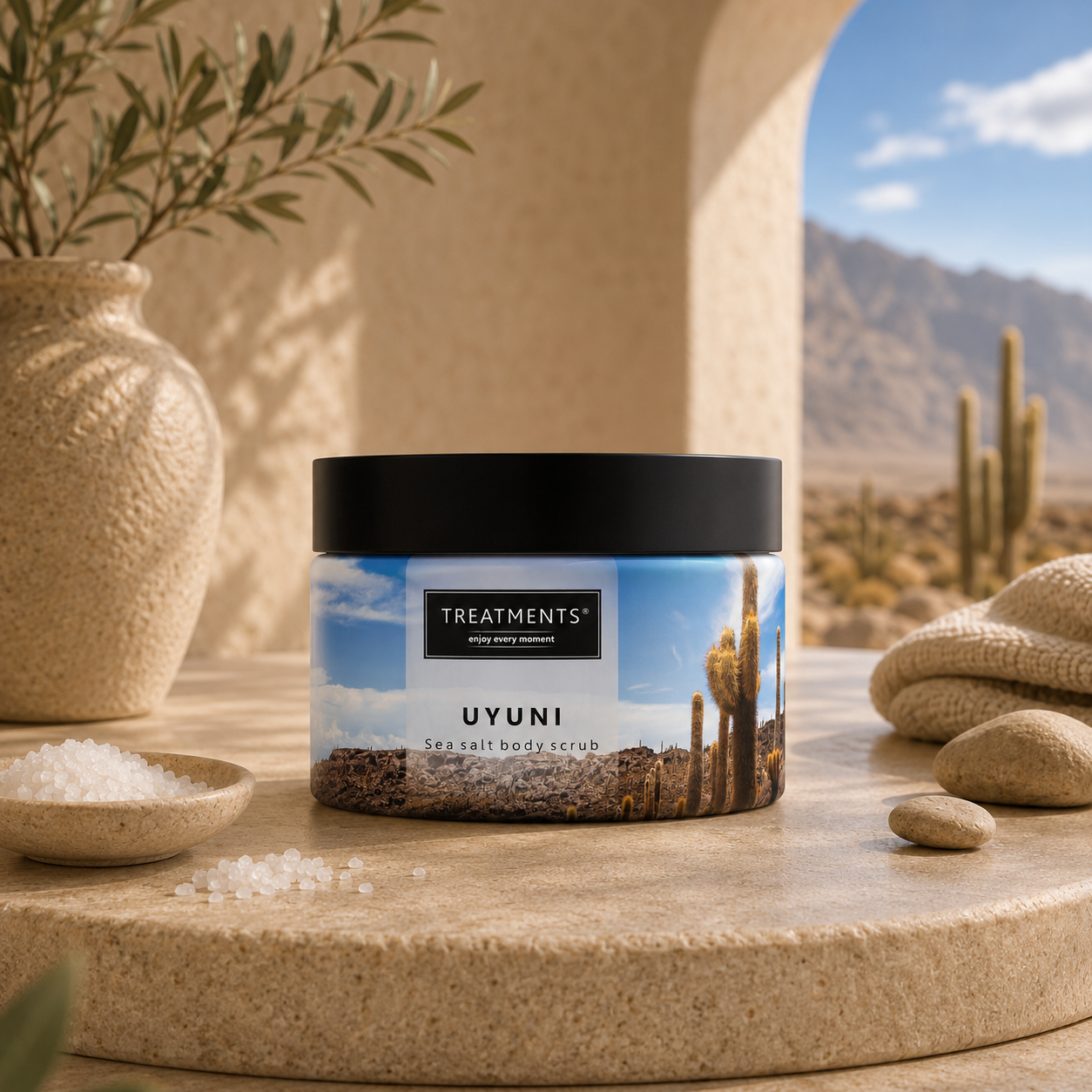 Treatments® - Sea Salt Body Scrub - Uyuni - 400 gram