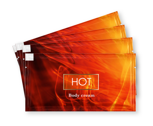 Treatments® - Hot Bodycream - 4 stuks - 20ml Sachet